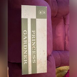 Vintage Princess Gardner bifold wallet NIB mustard 1960